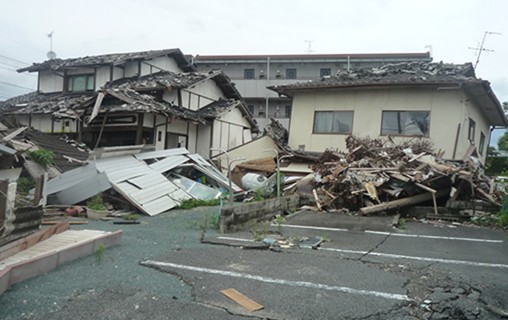 鳥取地震イメージ