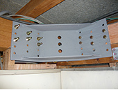 接合金物の取り付け